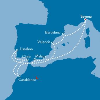 9 Oder 11 e Saulen Des Herkules Mit Costa Kreuzfahrten
