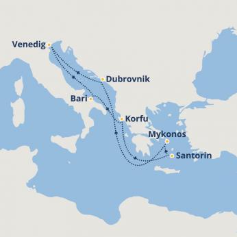 Costa Kreuzfahrten Mittelmeer 7 e Abstecher Zu Den Griechischen Inseln