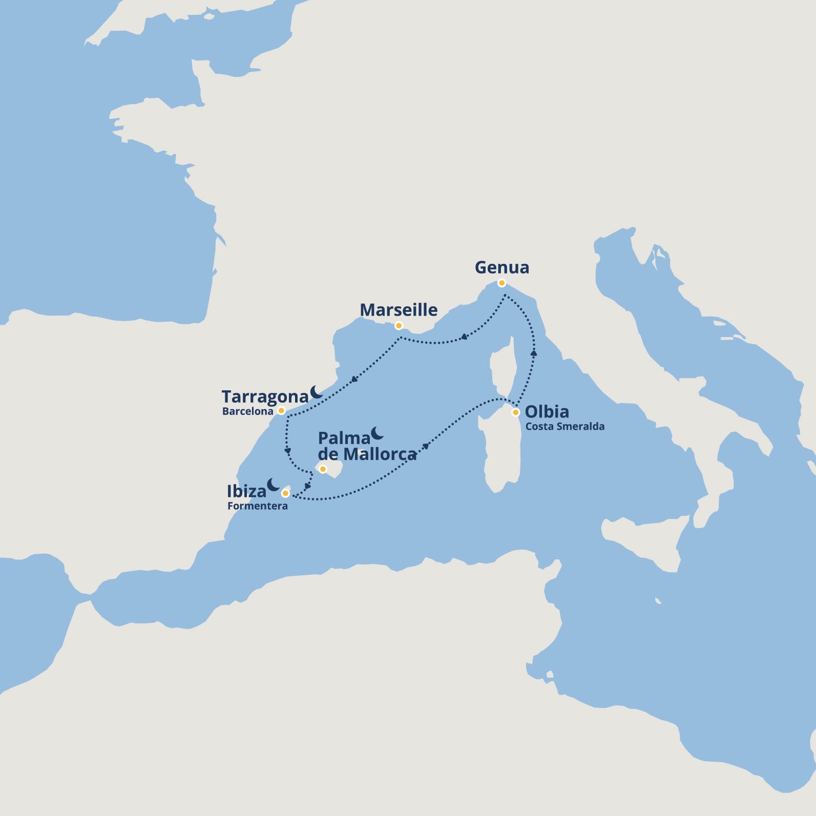 Costa Sonderpreis 7 Tage Westliches Mittelmeer Mit Costa Fortuna